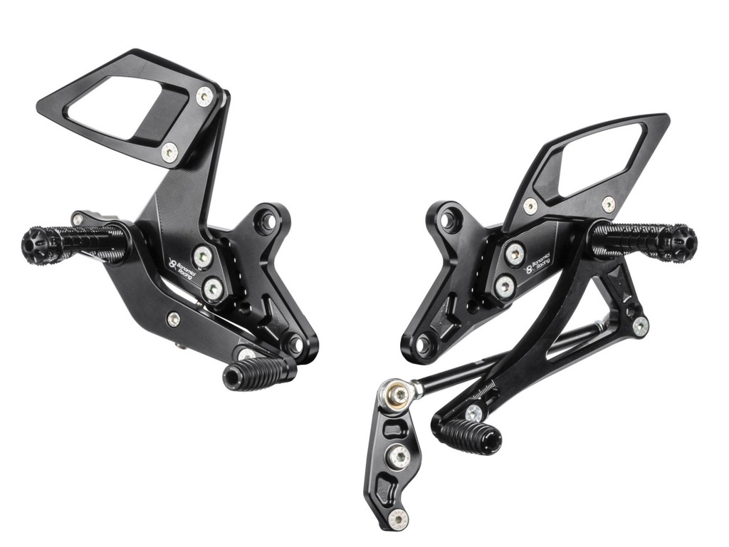 Bonamici Racing Aluminium Rearsets for the KTM 1290 Super Duke R/GT 2017-2019 Bonamici Racing Aluminium Rearsets for the KTM 1290 Super Duke R/GT 2017-2019